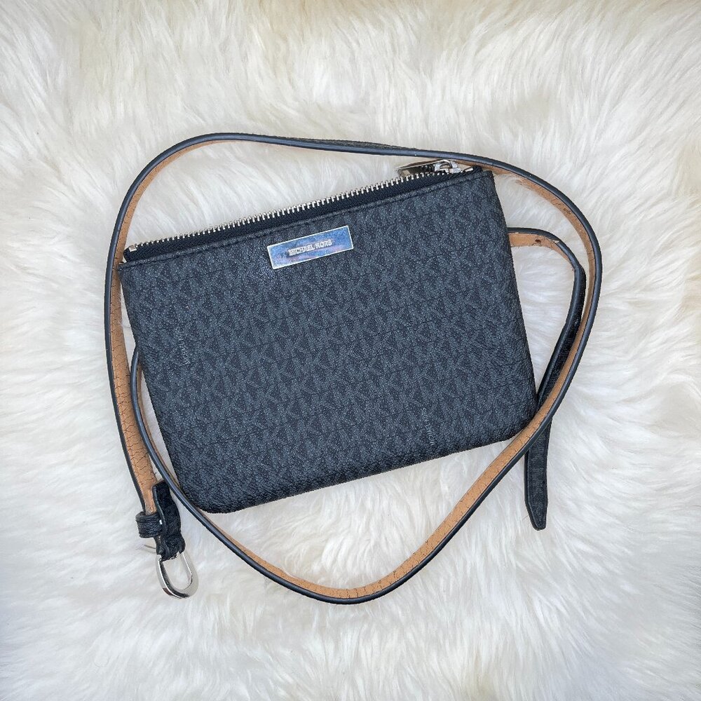 Michael Kors MK Black Belt Bag
